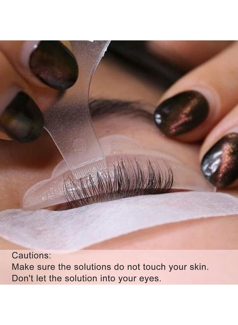 oem Lash lift kit eyelash perm kit with tint,Professional Eyelash Curling Lash Extension Set,Semi-Permanent Curling Perming Wave Suitable For Salon(Glue Upgraded Version) - Image 5